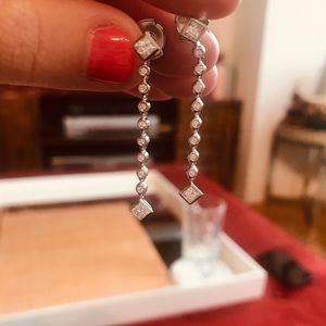 Tiffany & Co diamond earrings